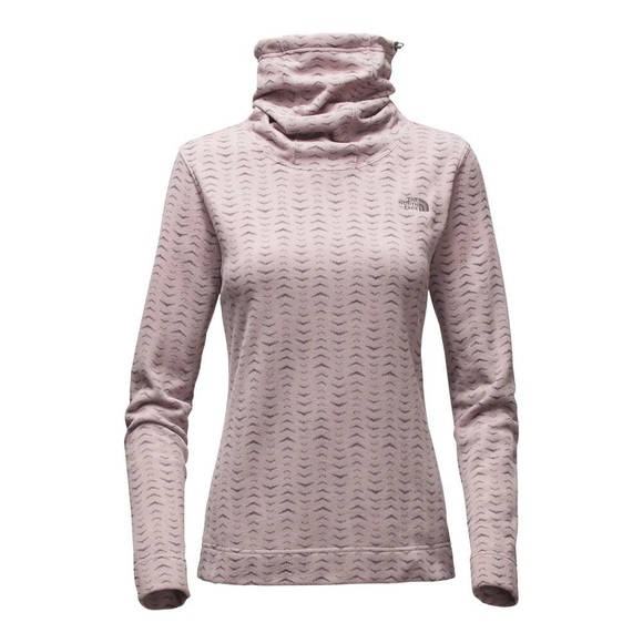 THE NORTH FACE NOVELTY GLACIER PULLOVER || Rabbit Grey Arrows Jacquard | Small - Picture 4 of 4